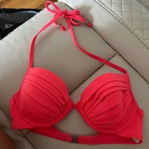 Hot Neon pink/peach